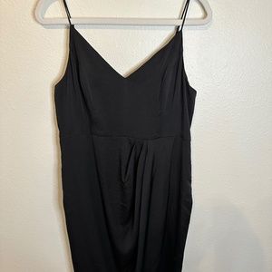 Express Black Slit Dress Sz. L